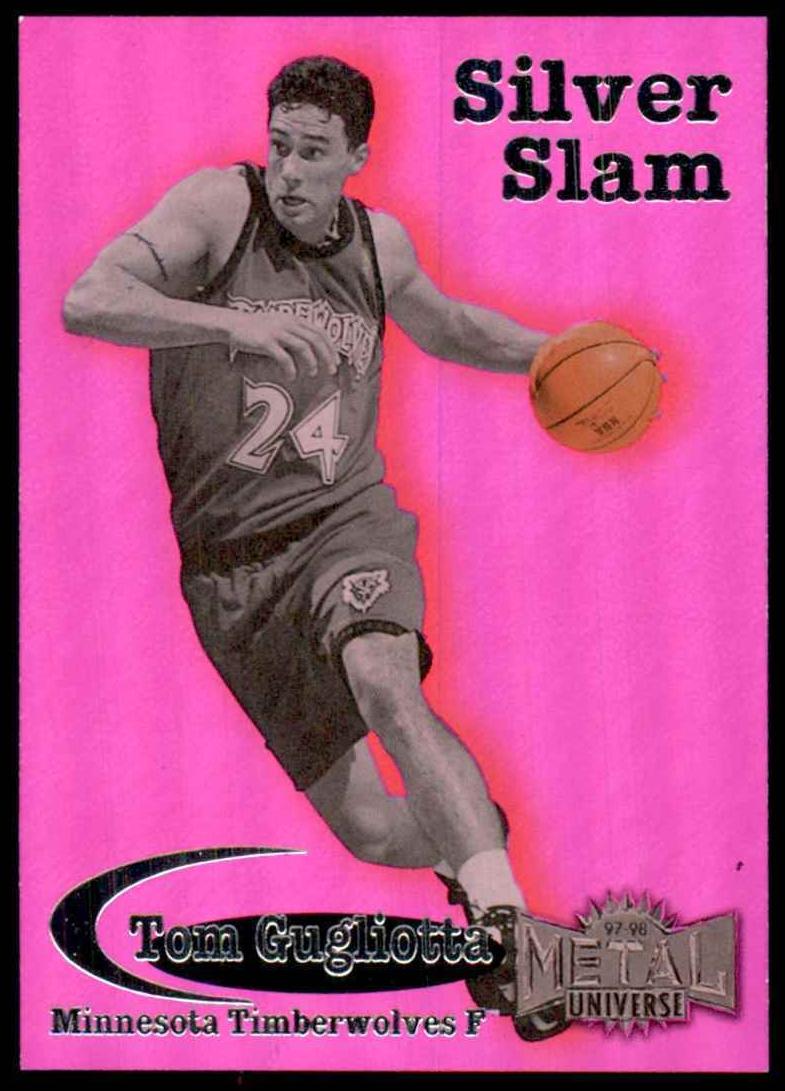 1997 Metal Universe Basketball Tom Gugliotta #14