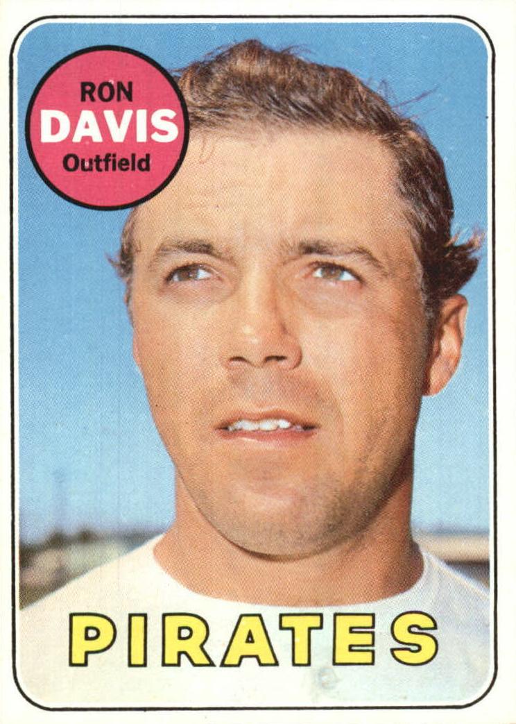 1969 Topps Baseball Ron Davis #553 PSA 9