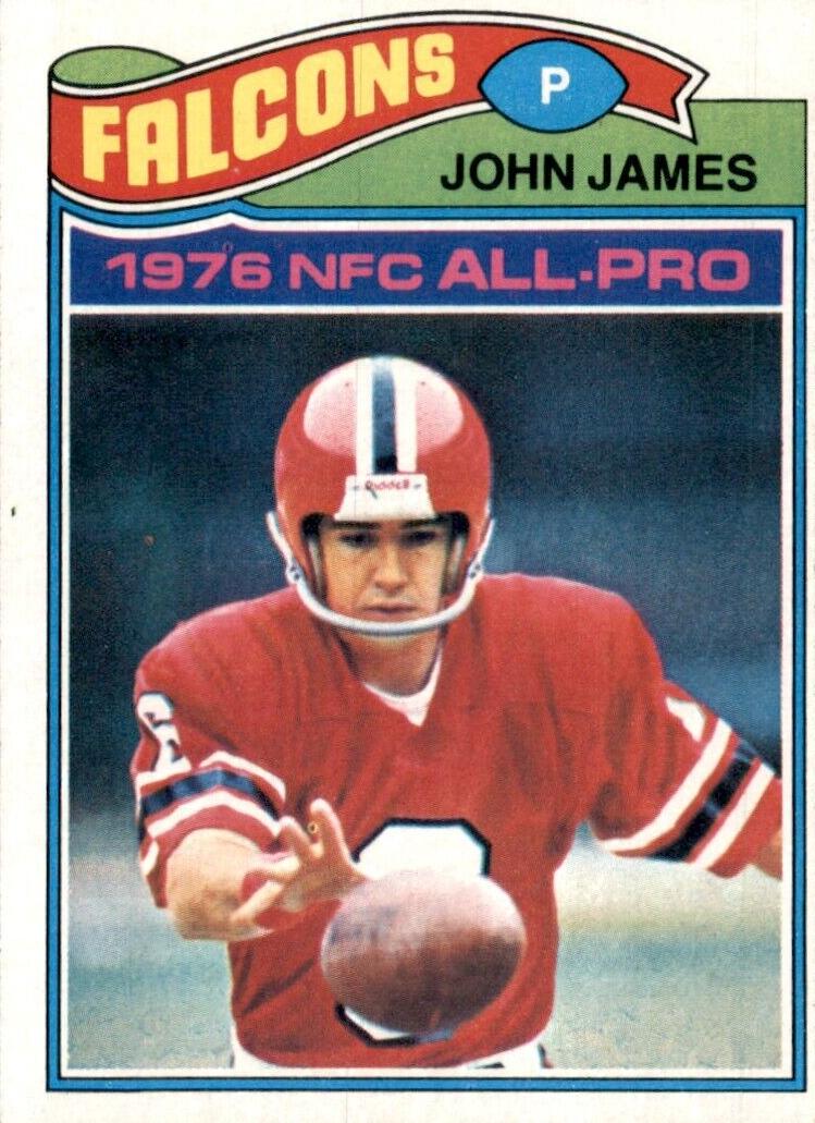 1977 Topps Football John James #120 PSA 9