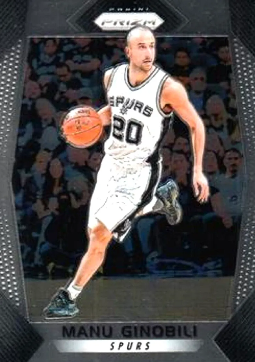 2017 Panini Prizm Basketball Manu Ginobili #297