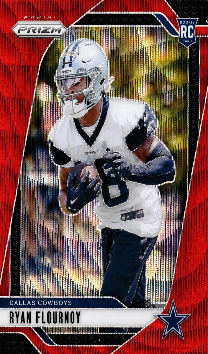 2024 Panini Prizm Football Red Wave Ryan Flournoy #387