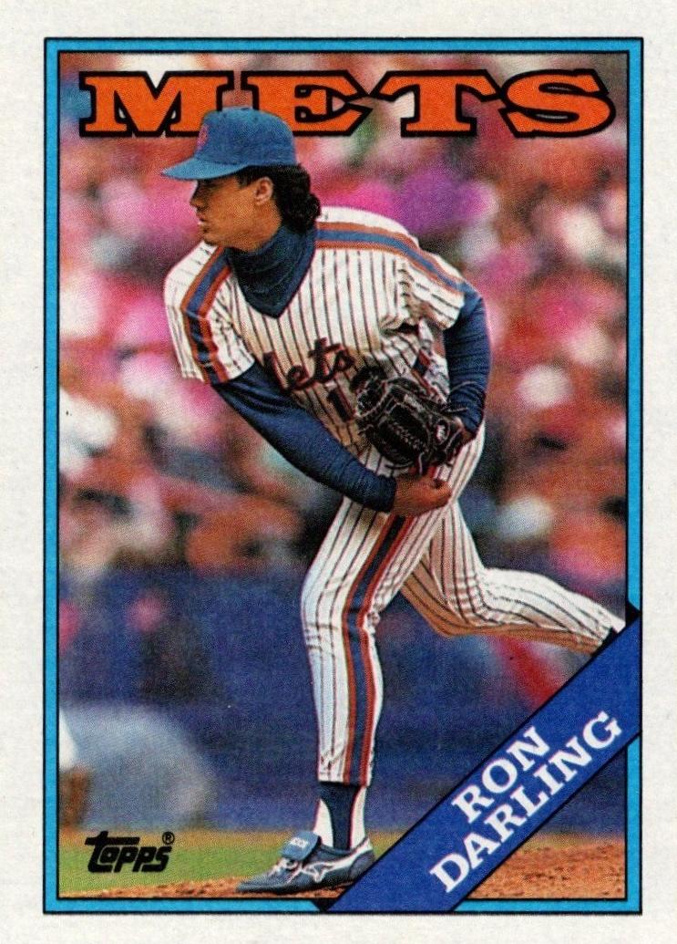 1988 Topps Baseball Ron Darling #685 PSA 9