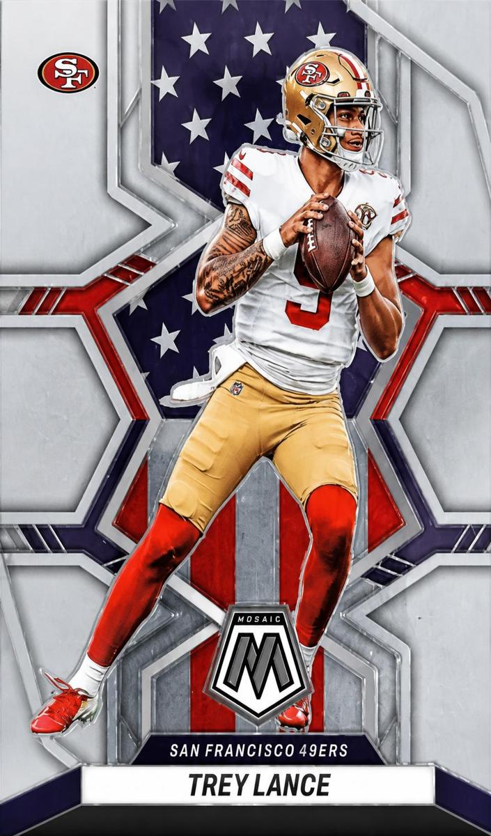 2022 Panini Mosaic Football Trey Lance #269