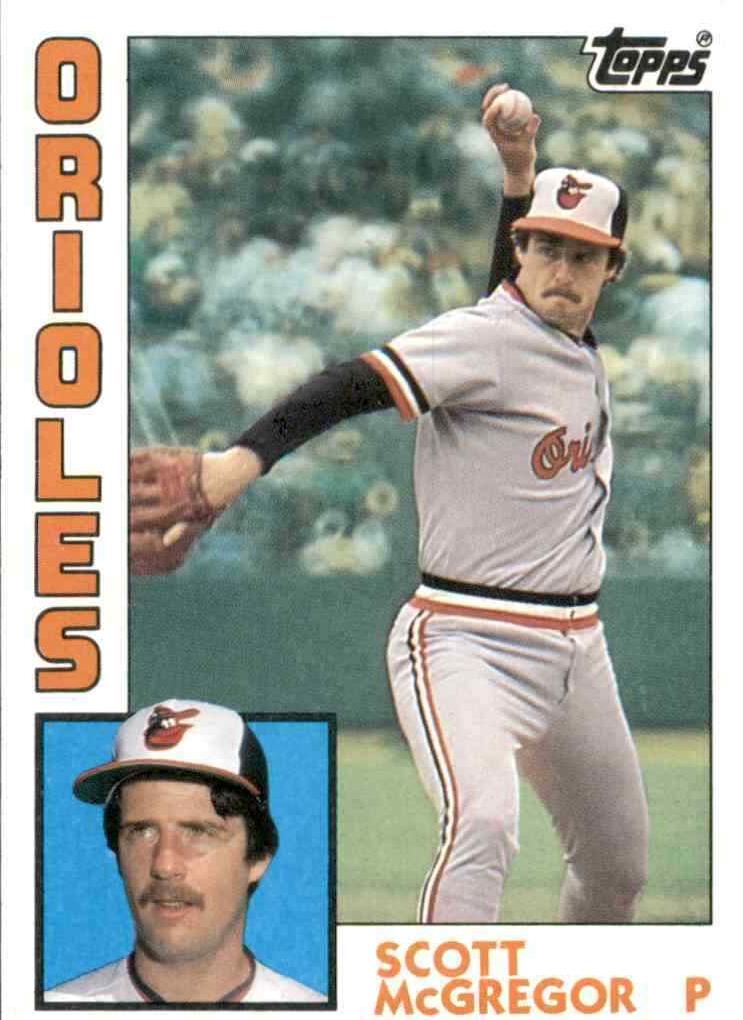 1984 Topps Baseball Scott McGregor #260