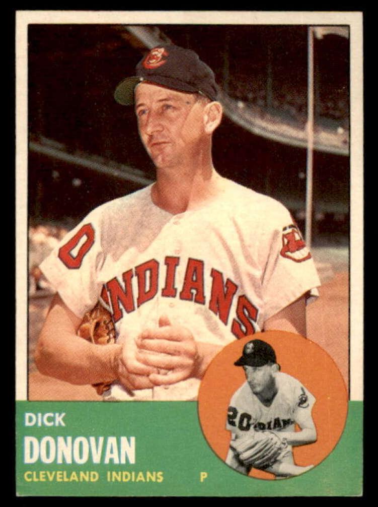 1963 Topps Baseball Dick Donovan #370 PSA 8.5