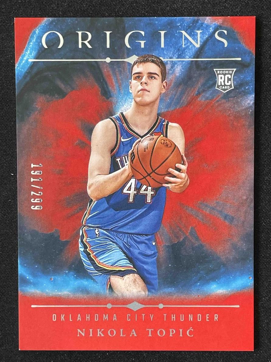 2024 Panini Origins Basketball Red Nikola Topic #88