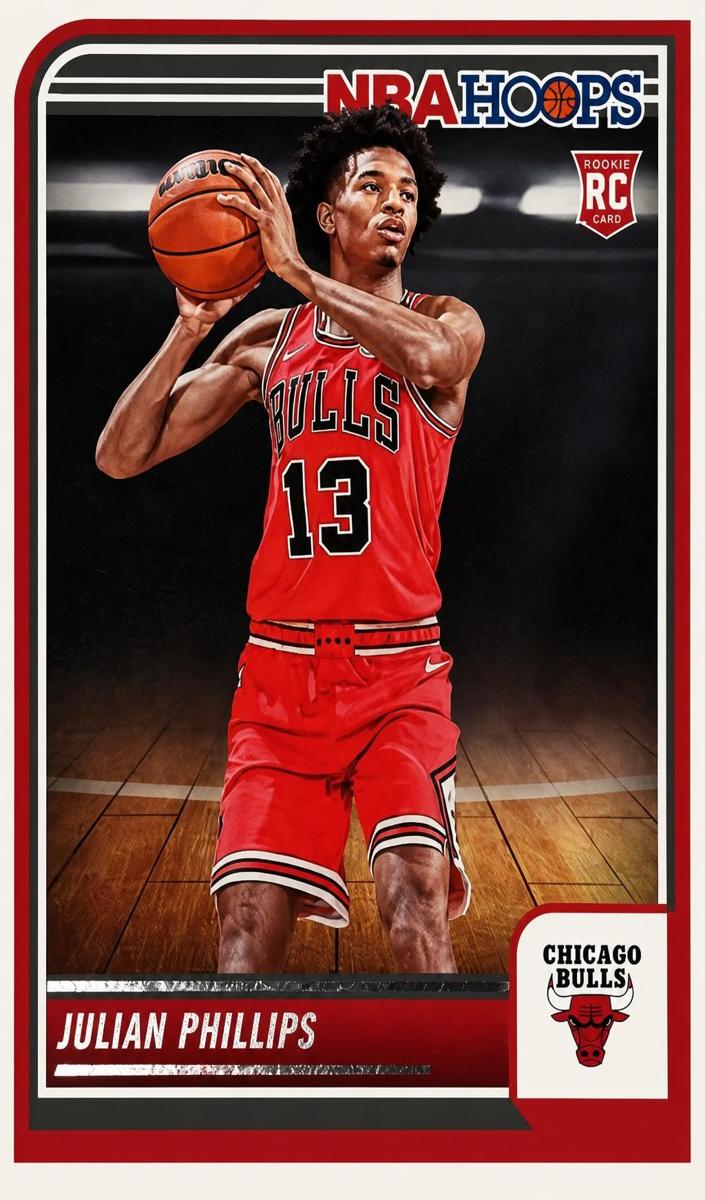 2023 Panini Hoops Basketball Julian Phillips #256