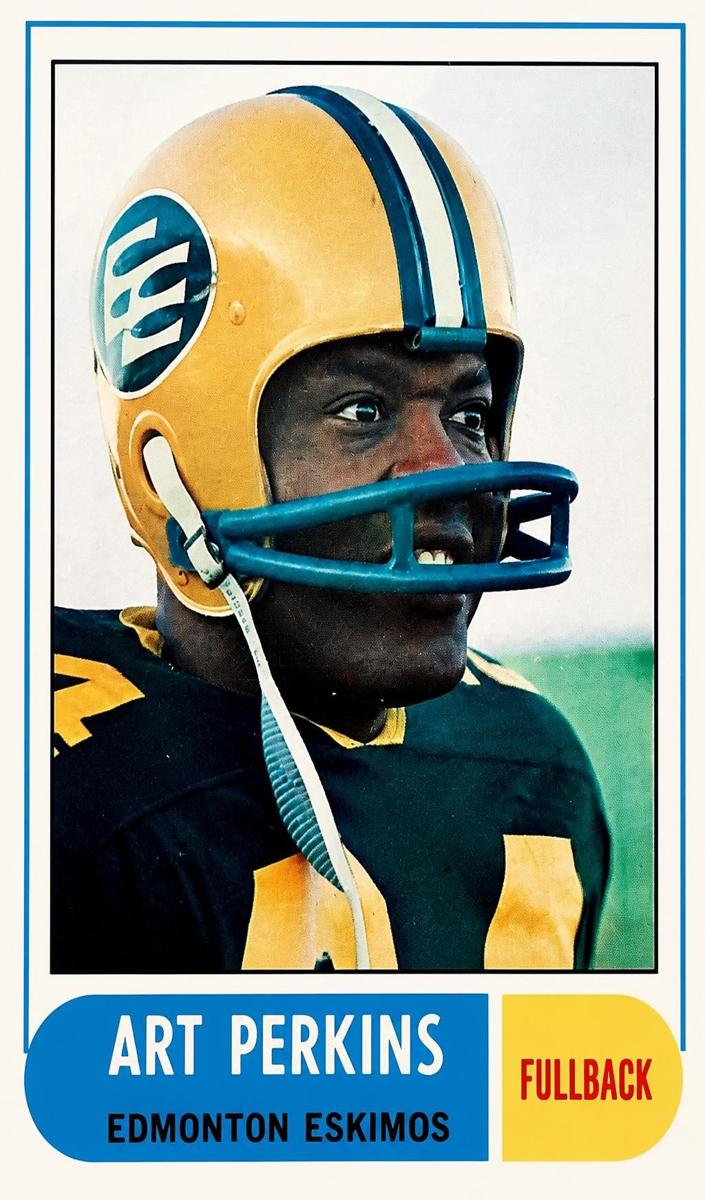 1968 O-Pee-Chee CFL Football Art Perkins #106