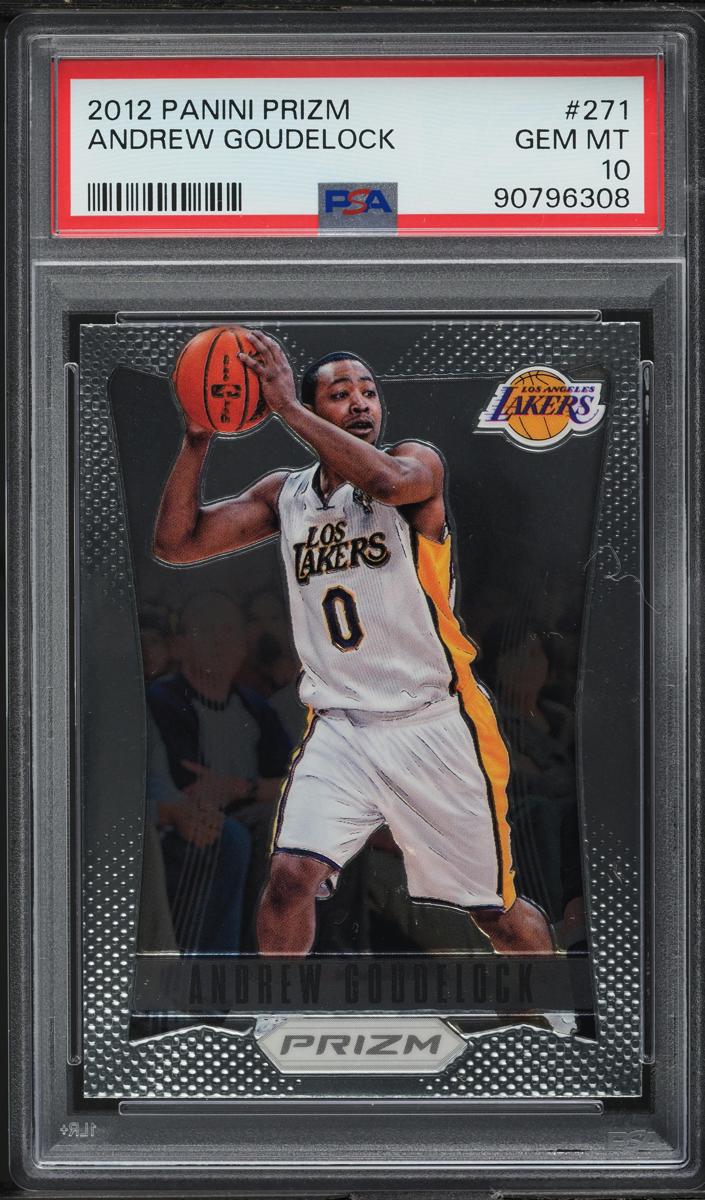2012 Panini Prizm Basketball Andrew Goudelock #271 PSA 10