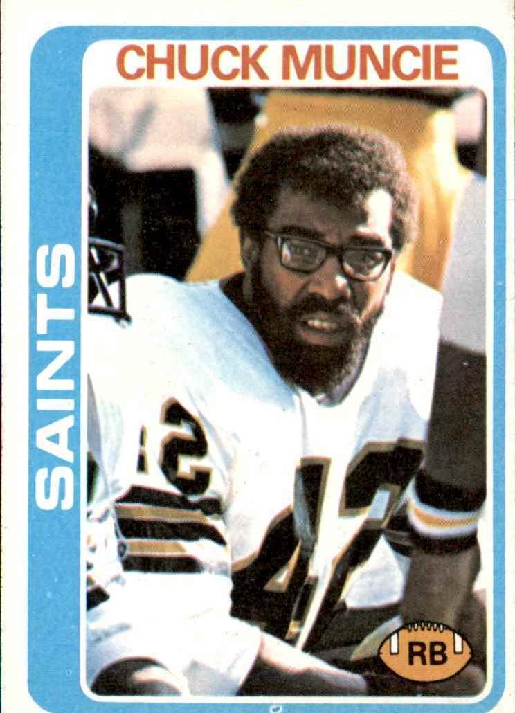 1978 Topps Football Chuck Muncie #137
