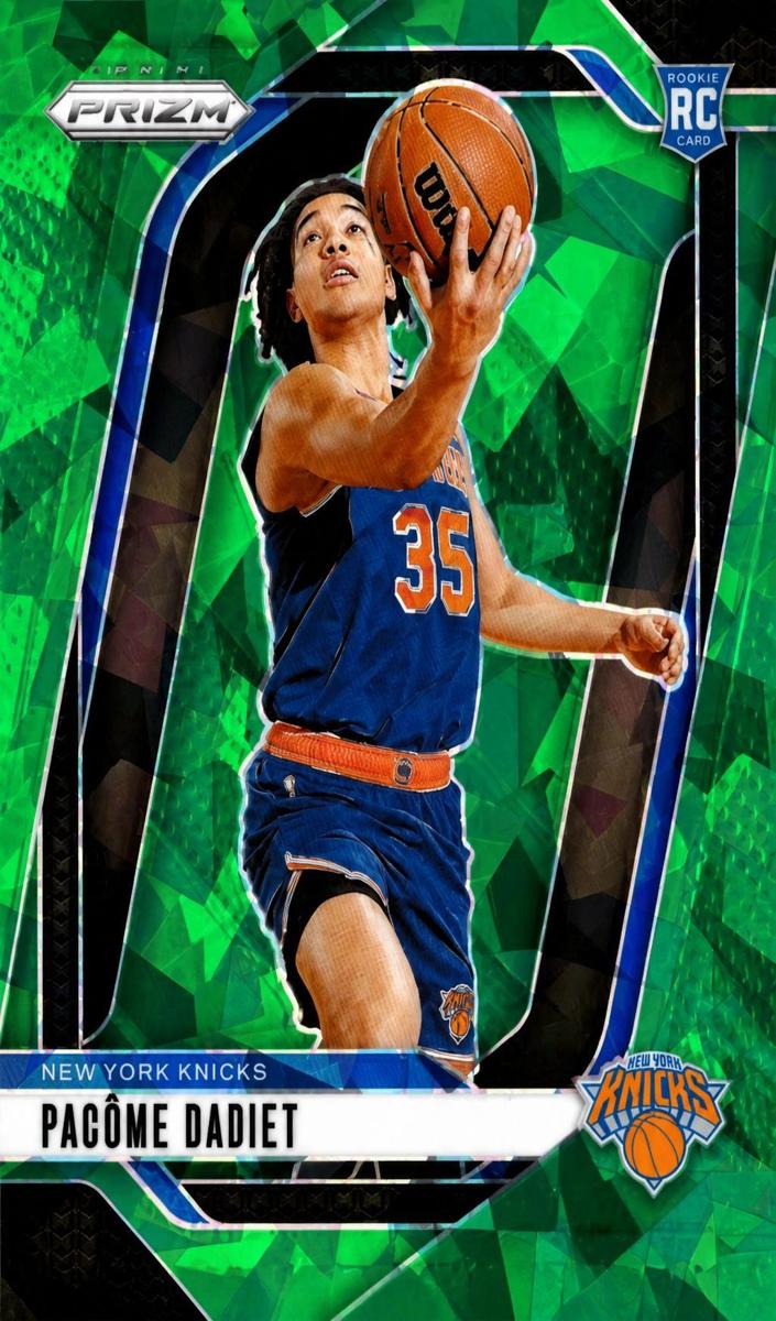 2024 Panini Prizm Basketball Green Ice Pacome Dadiet #259