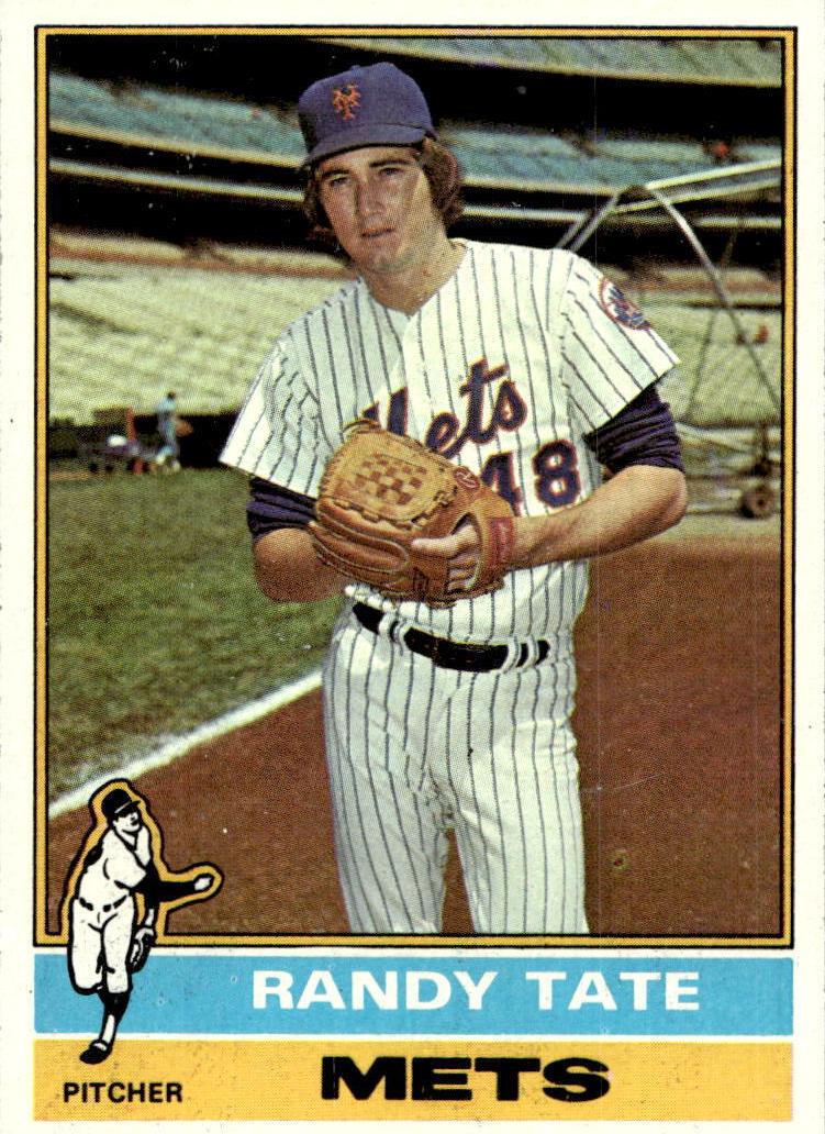 1976 Topps Baseball Randy Tate #549 PSA 8.5