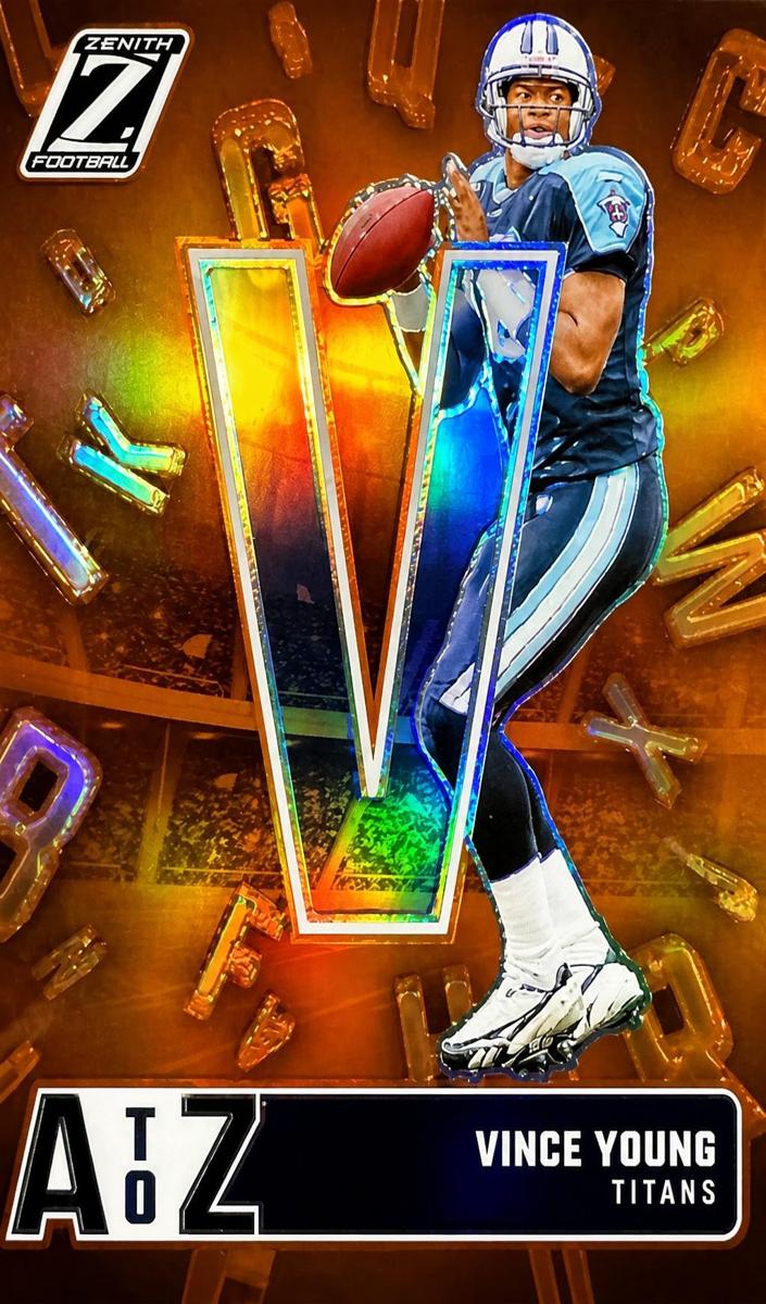2024 Panini Zenith Football Orange Vince Young #22