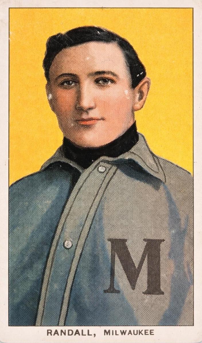 1909-11 T206 Baseball Newt Randall #NNO PSA 3