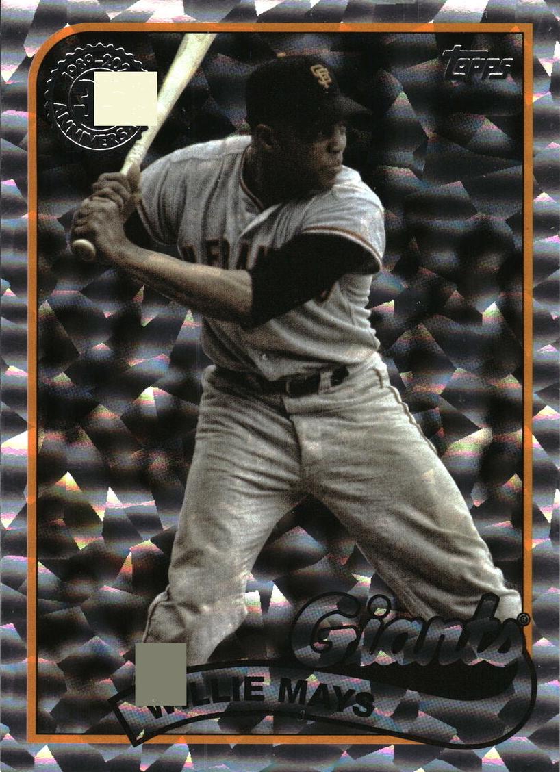 2024 Topps Baseball Foil Willie Mays #89B-30 PSA 9