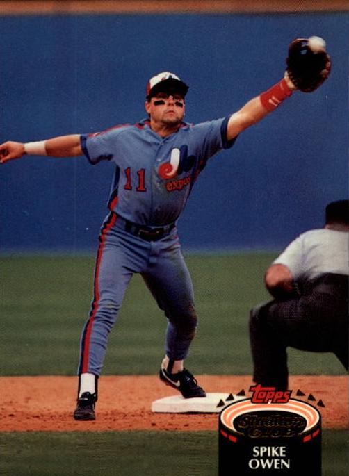 1992 Topps Stadium Club Baseball Spike Owen #221