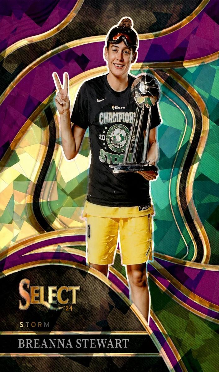 2024 Panini Select WNBA Basketball Purple Ice Breanna Stewart #247