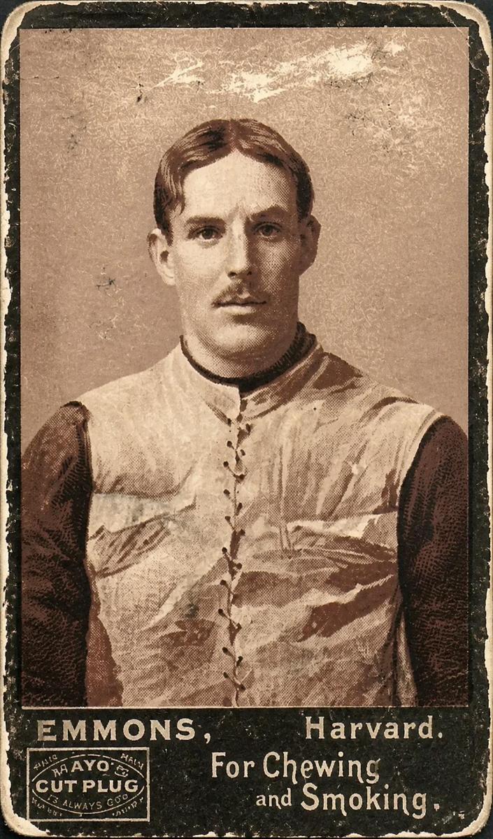 1894 N302 Mayo's Football Robert Emmons #NNO SGC AUTH