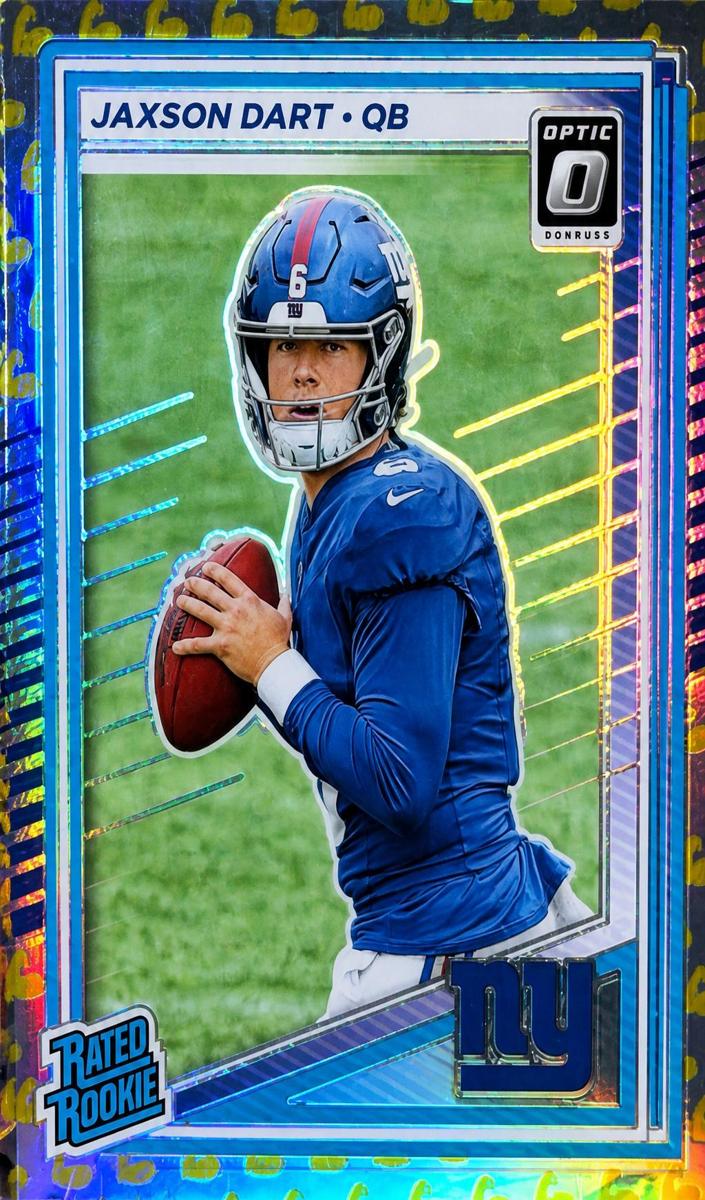 2025 Donruss Optic Football Flex Jaxson Dart #273