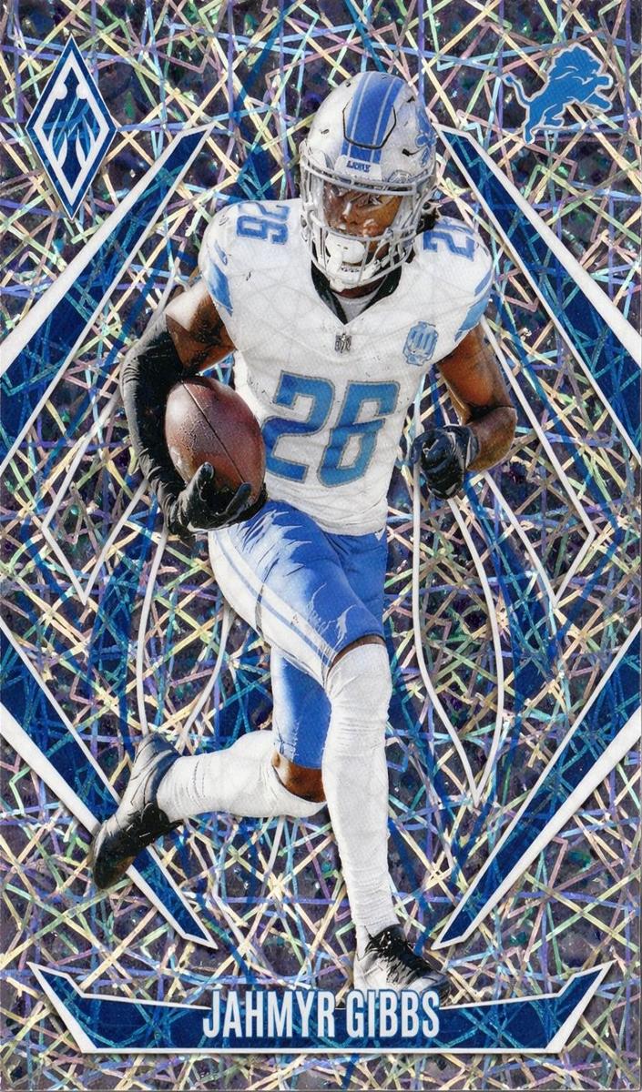 2024 Panini Phoenix Football Lazer Jahmyr Gibbs #69