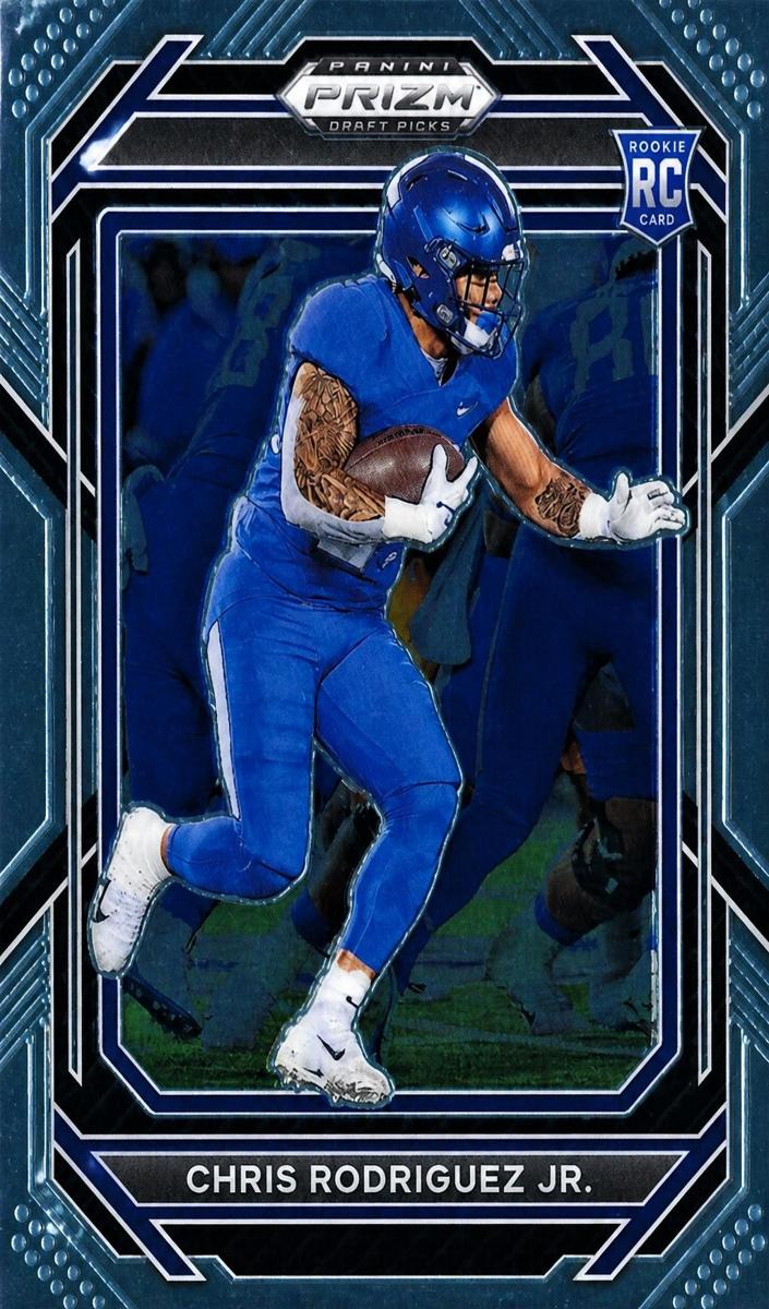 2023 Panini Prizm Draft Picks Football Chris Rodriguez Jr. #130