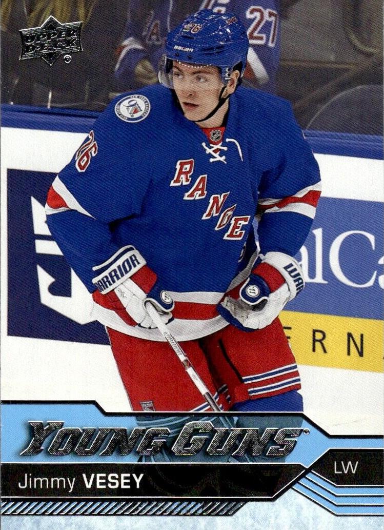 2016 Upper Deck Hockey Jimmy Vesey #218 PSA 10
