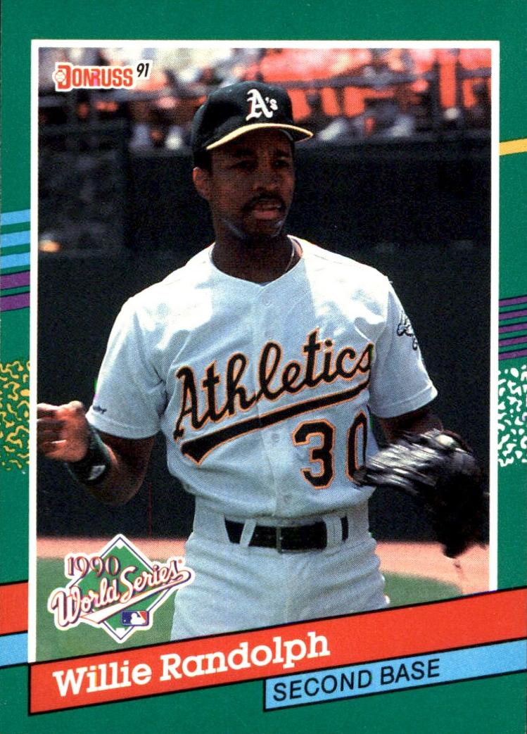 1991 Donruss Baseball Willie Randolph #766