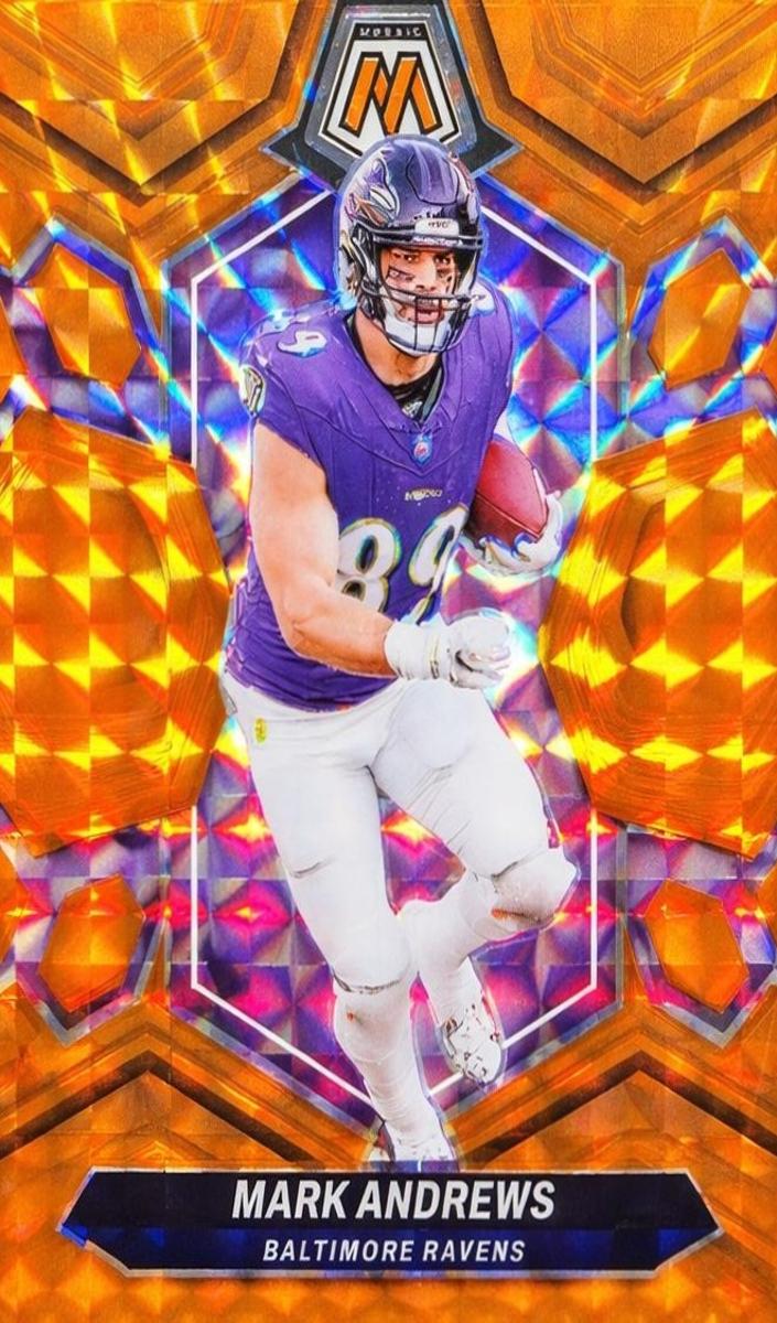2024 Panini Mosaic Football Orange Mark Andrews #18