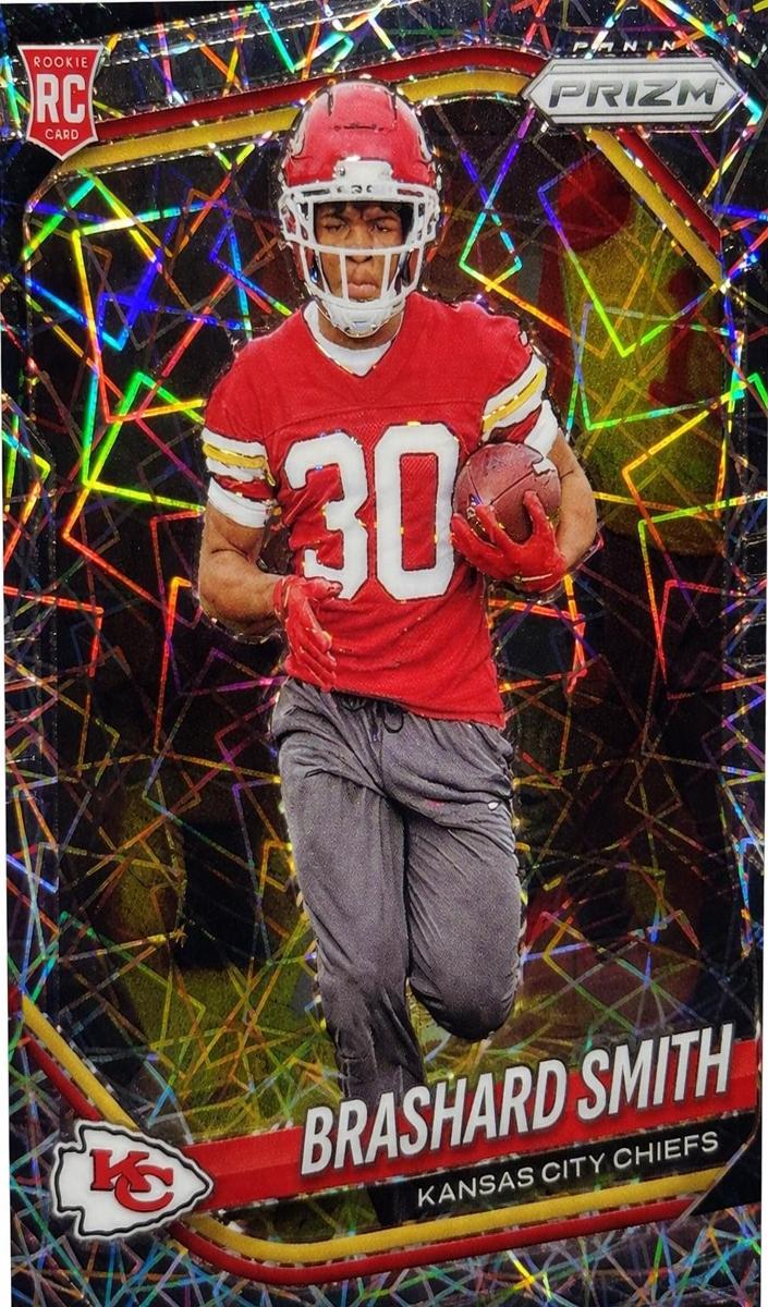 2025 Panini Prizm Football Lazer Brashard Smith #308