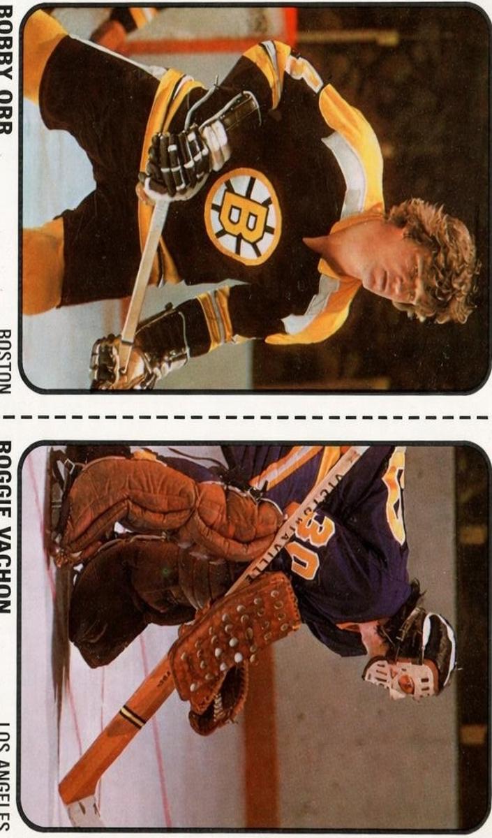 1974 Lipton Soup Hockey Bobby Orr #8 PSA 4