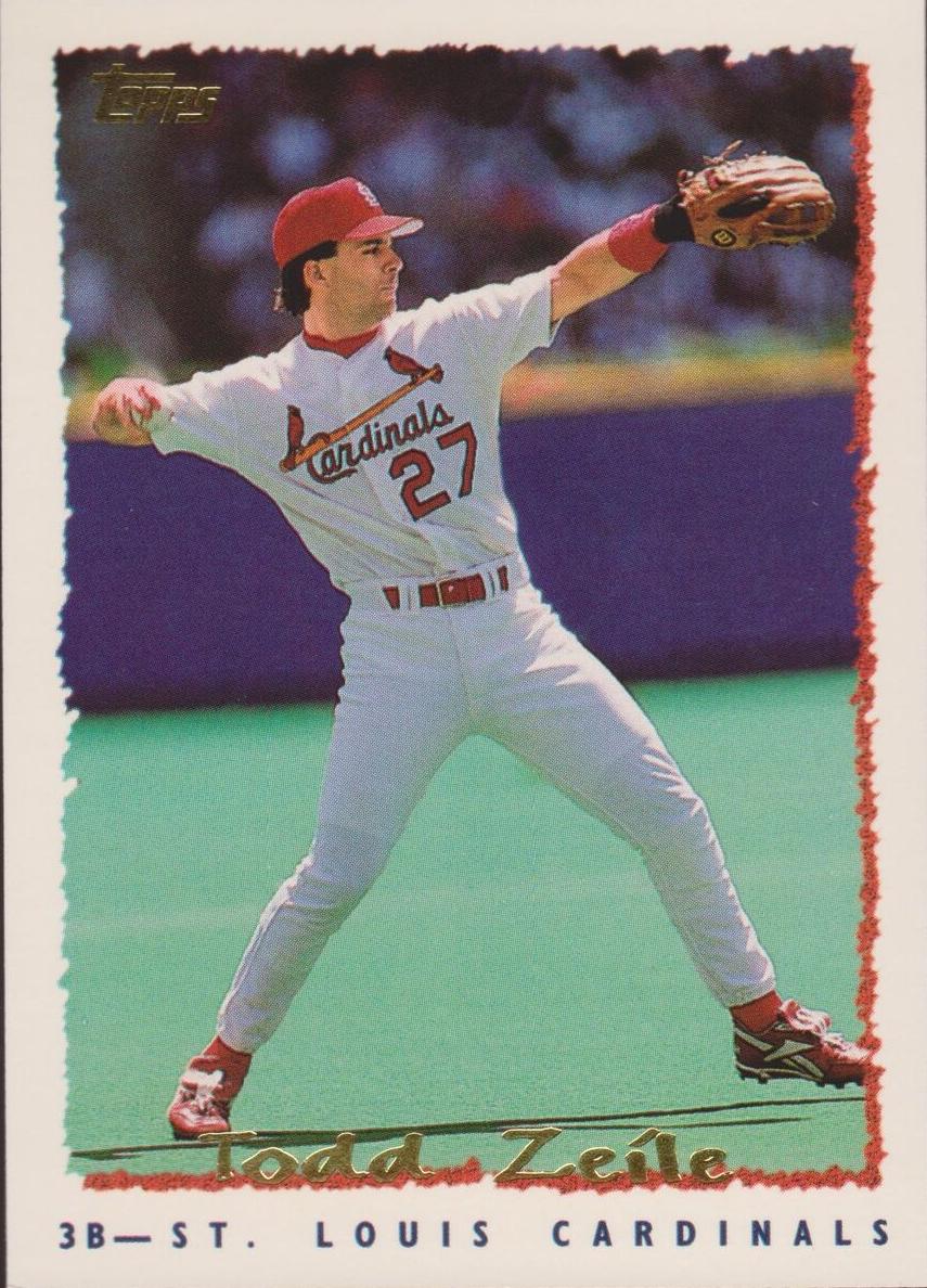 1995 Topps Baseball Todd Zeile #319