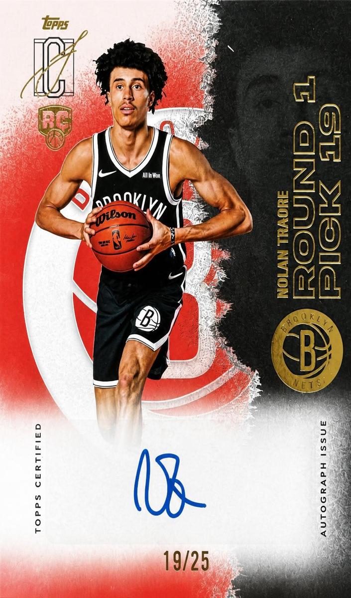 2025 Topps Signature Class Basketball Red Nolan Traore #RCA-NT
