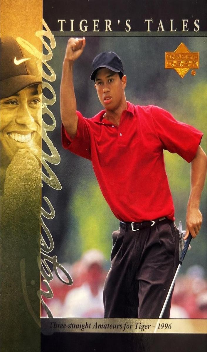 2001 Upper Deck Golf Tiger Woods #TT11 CGC 8