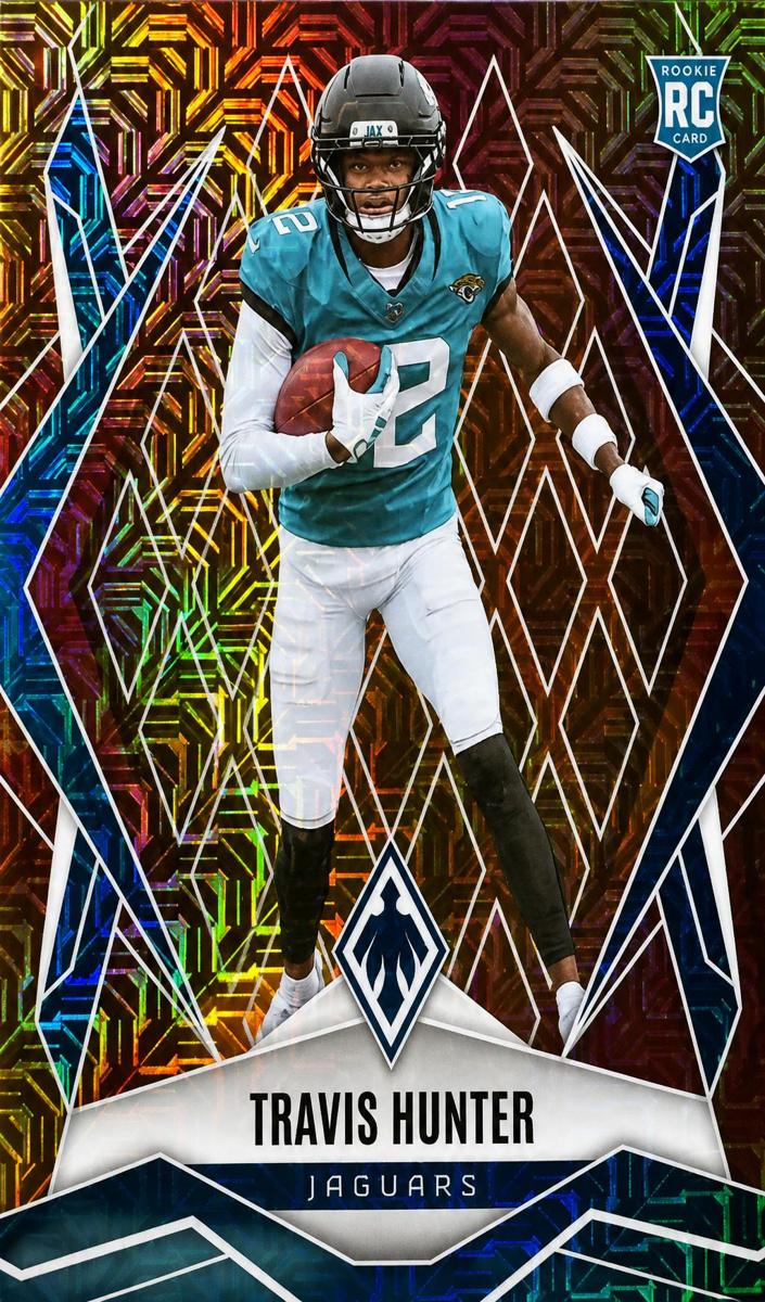 2025 Panini Phoenix Football FireBurst Travis Hunter #157 PSA 9