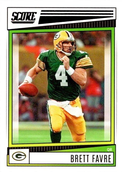 2022 Panini Score Football Brett Favre #101 PSA 10