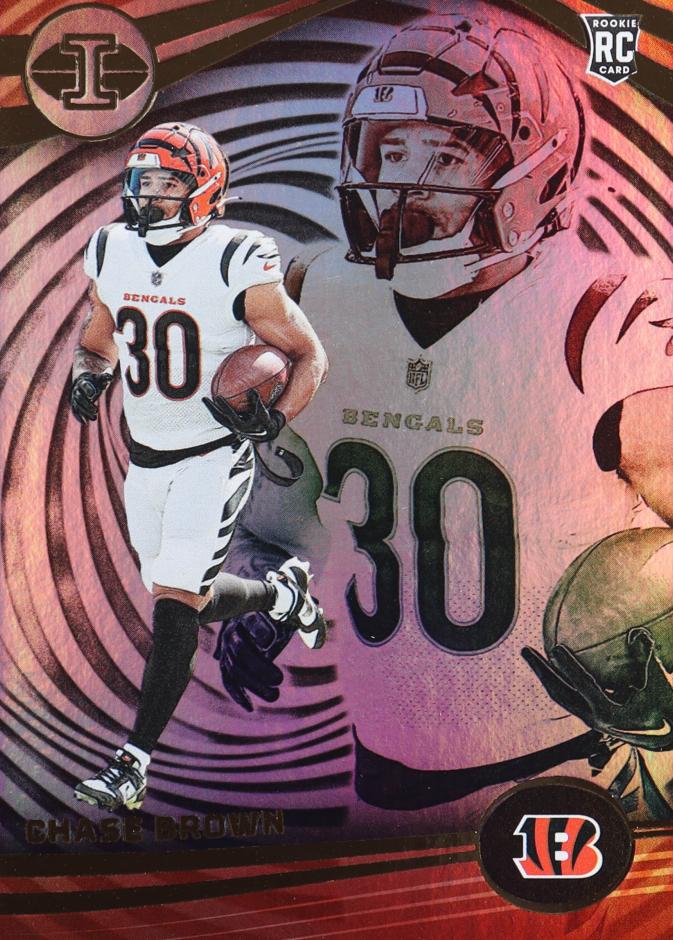 2023 Panini Illusions Football Chase Brown #23 CGC 10