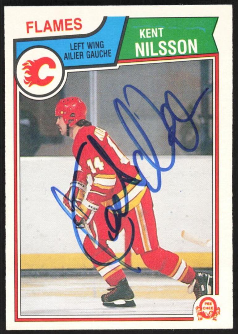 1983 O-Pee-Chee Hockey Kent Nilsson #89