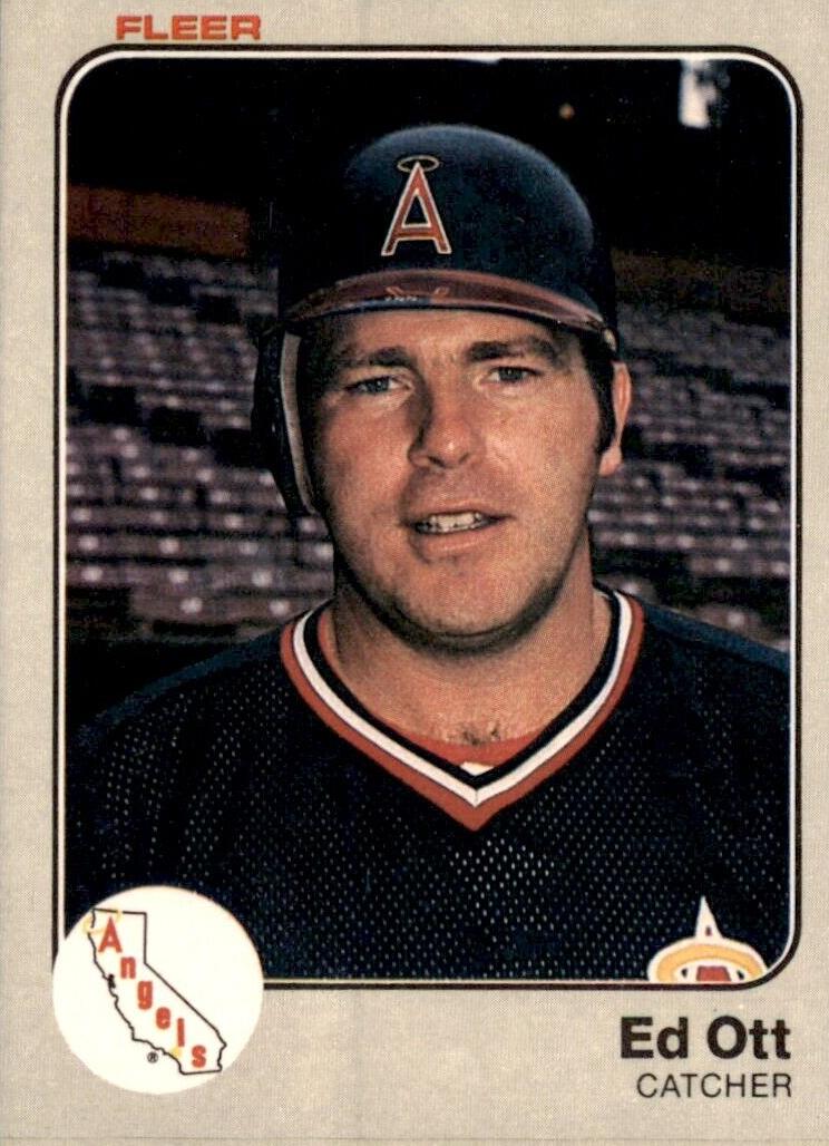 1983 Fleer Baseball Ed Ott #98