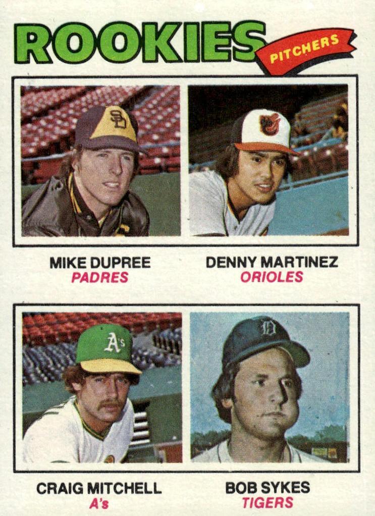1977 Topps Baseball Dennis Martinez #491