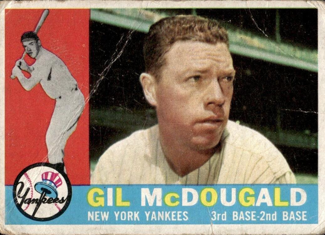 1960 Topps Baseball Gil McDougald #247