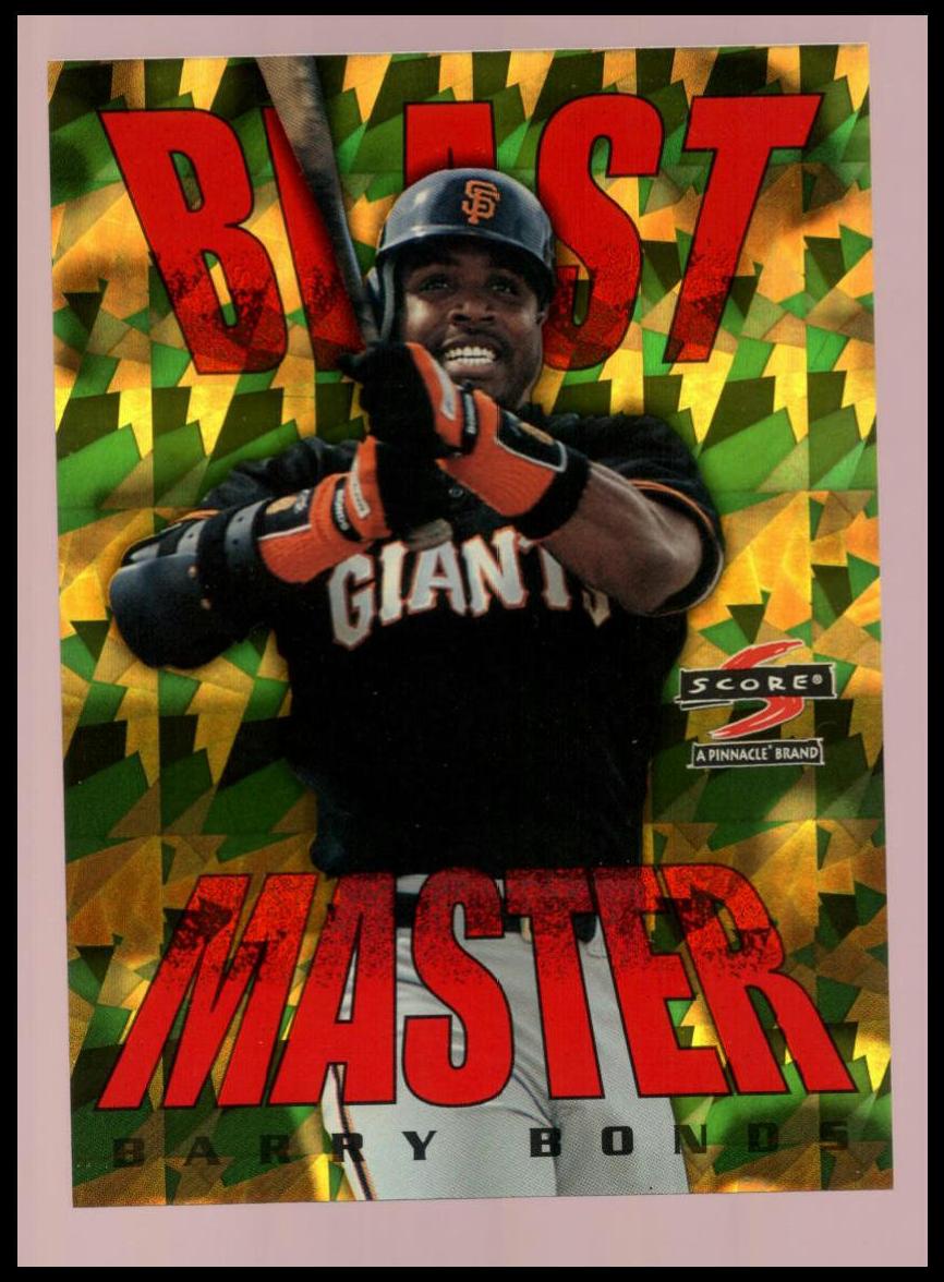 1997 Score Baseball Barry Bonds #5 PSA 9