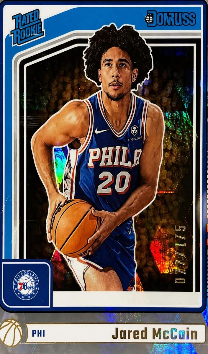 2024 Panini Donruss Basketball Cubic Jared McCain #228