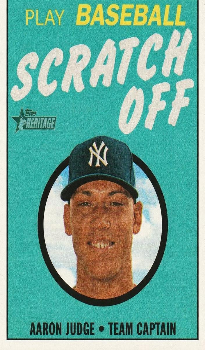 2019 Topps Heritage Baseball Aaron Judge #30