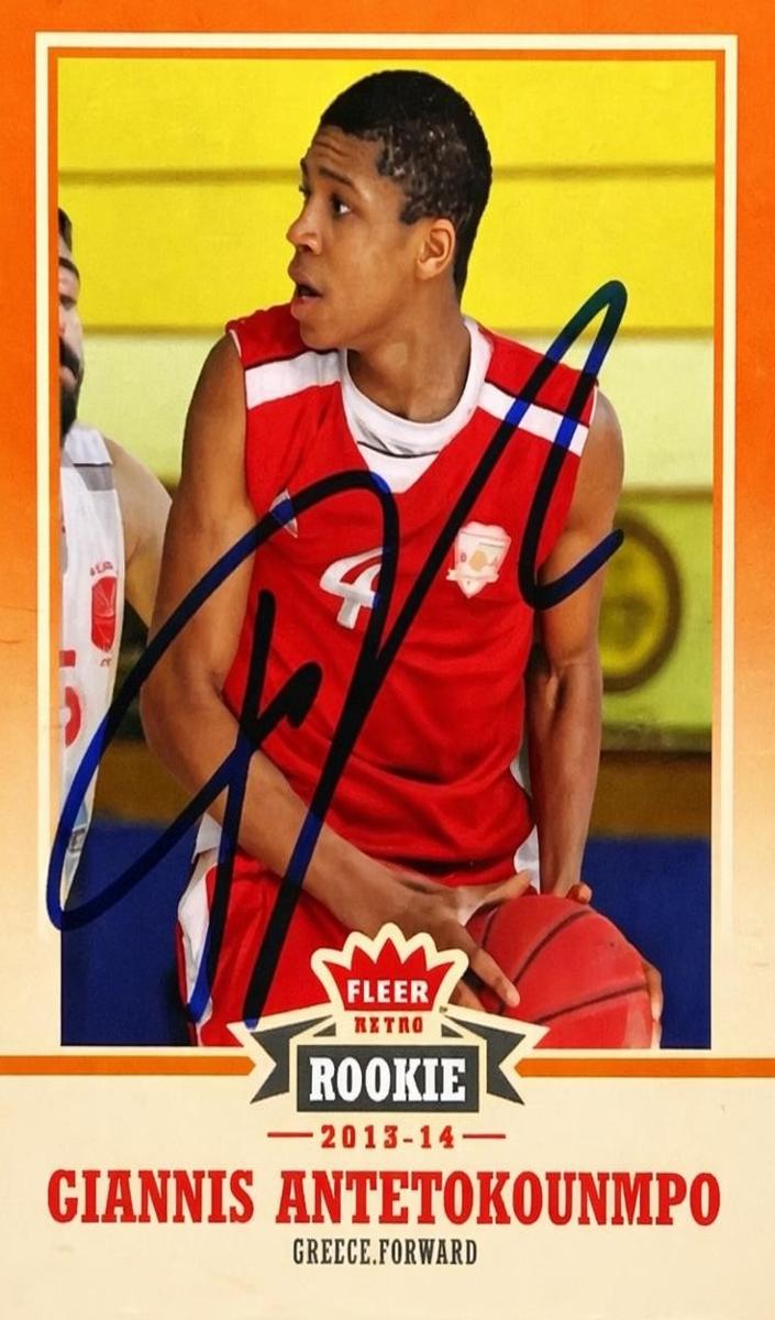 2013 Fleer Retro Basketball Giannis Antetokounmpo #47