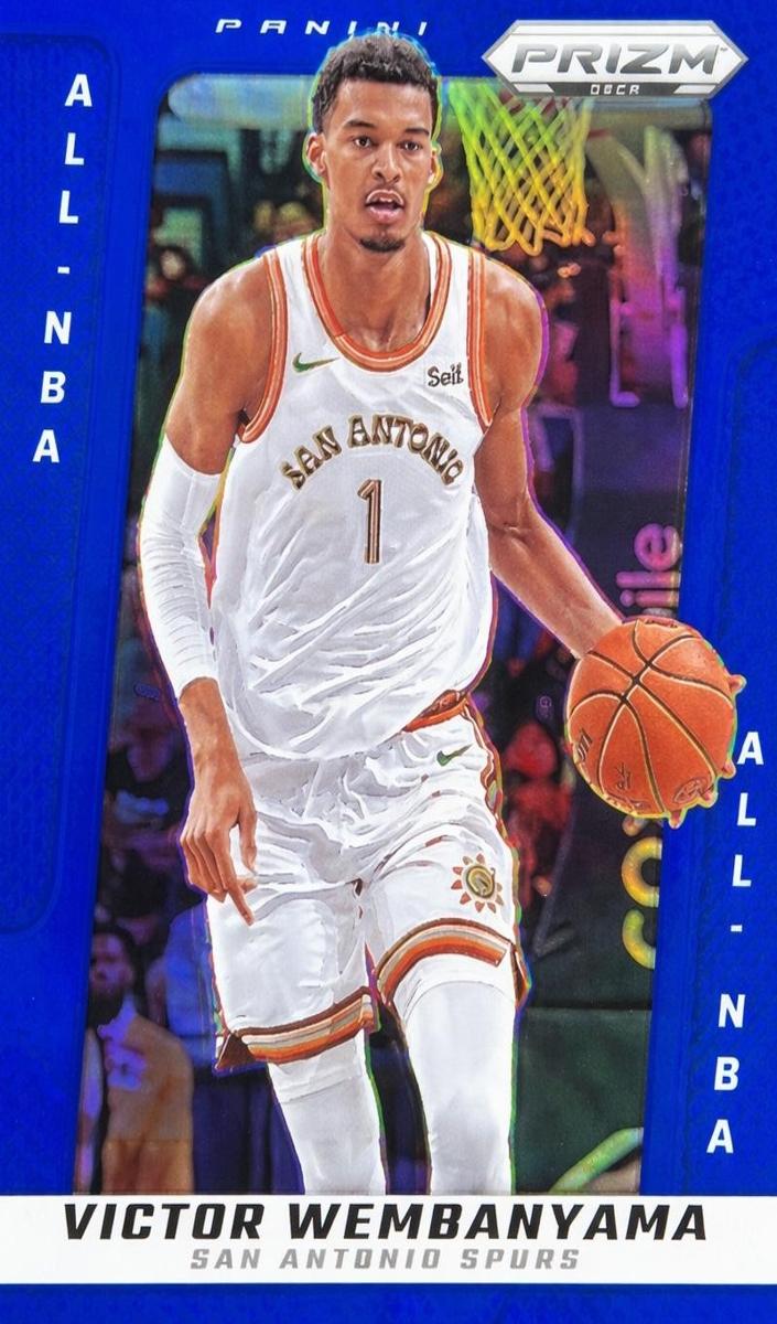 2024 Panini Prizm Deca Basketball Blue Victor Wembanyama #285