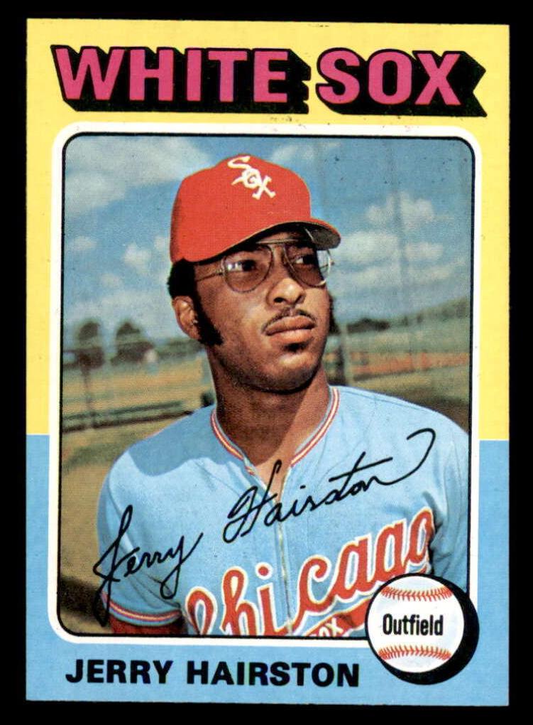 1975 Topps Mini Baseball Jerry Hairston #327 PSA 8.5