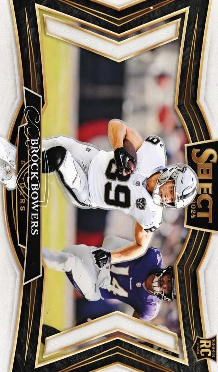 2024 Panini Select Football Silver Brock Bowers #471