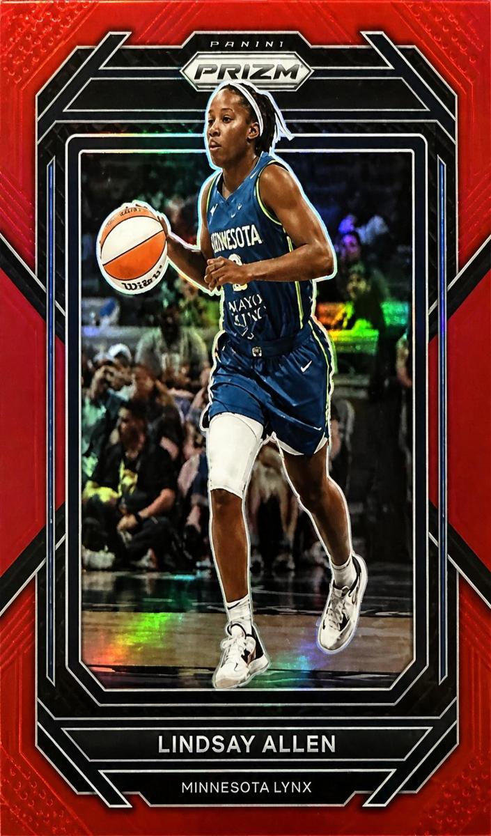 2023 Panini Prizm WNBA Basketball Red Lindsay Allen #26