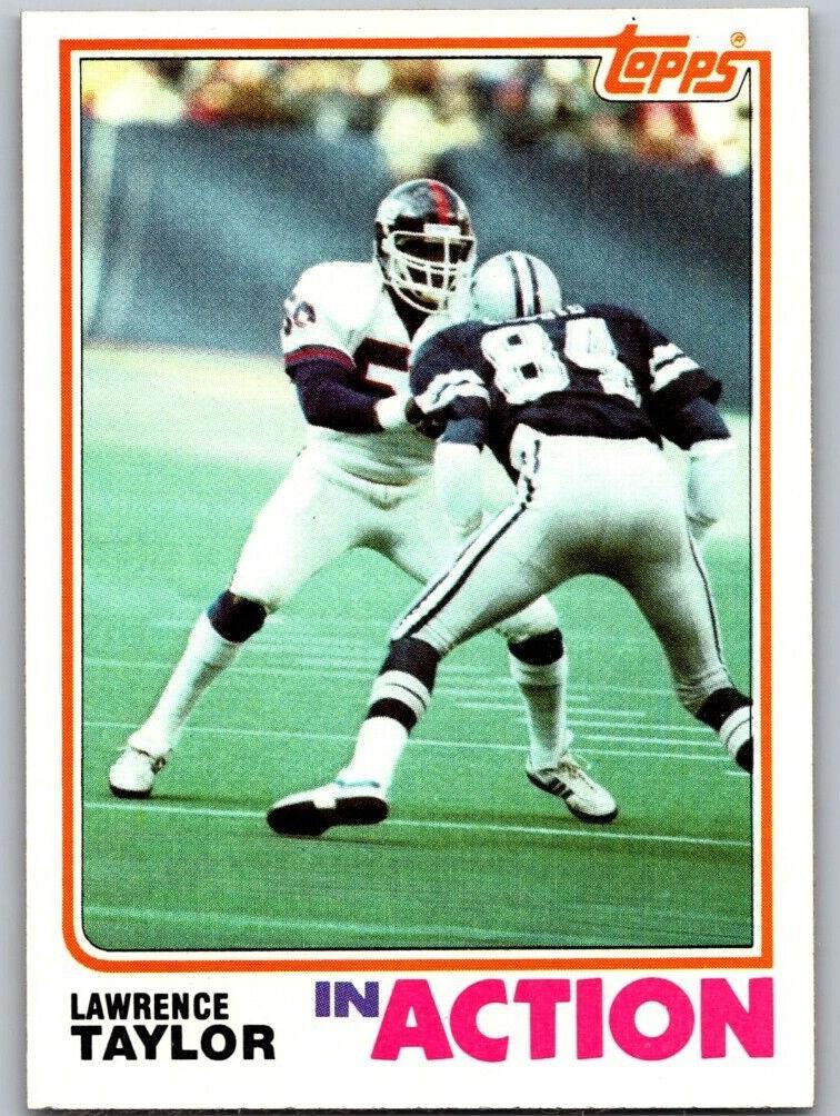 1982 Topps Football Lawrence Taylor #435 PSA 9