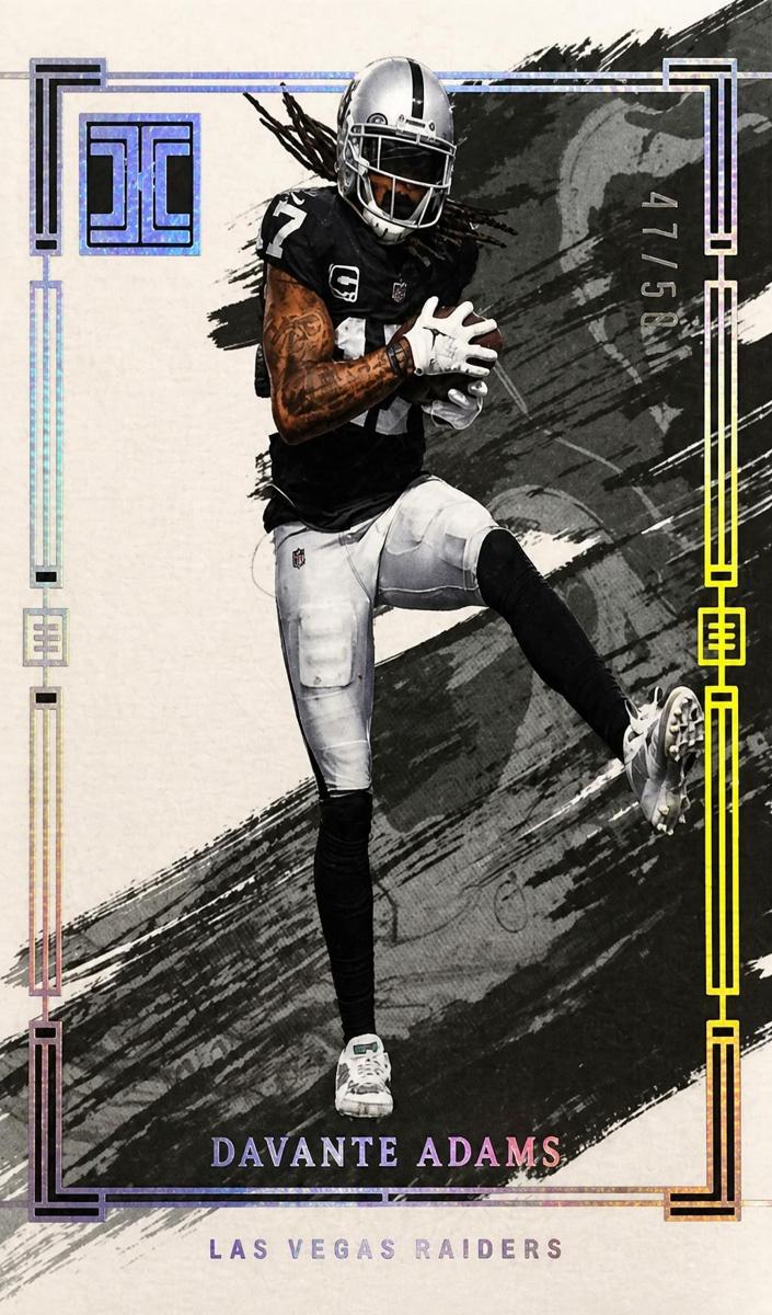 2024 Panini Impeccable Football Silver Davante Adams #35